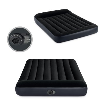 INTEX divguļamais piepūšamais matracis ar sūkni 191x137 cm 64148ND