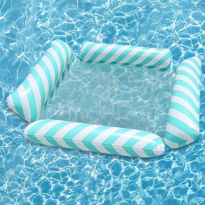 Piepūšamais atpūtas matracis ūdenim, zils (0)