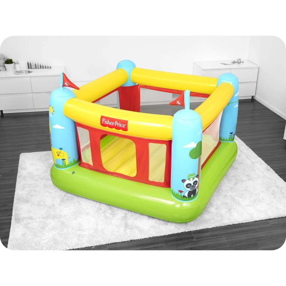 Piepūšamais batuts bērniem Fisher-Price Bestway 93553 rotaļu centrs (2)