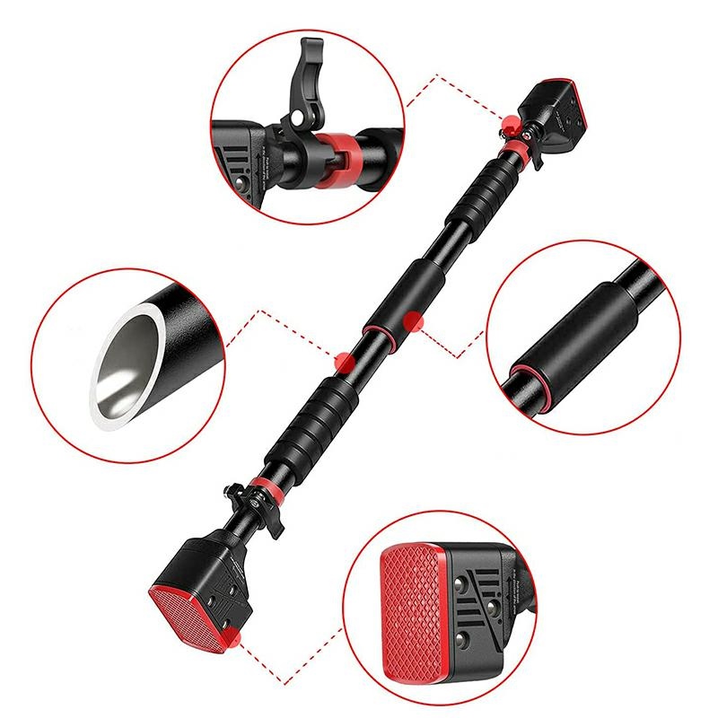 Regulējams pievilkšanās stienis durvju ailē 72-110 cm 200 kg (1)
