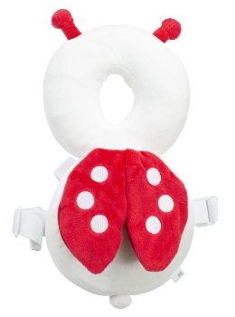 Bērnu Aizsargājoša Drošības Mugursoma Spilvens Galvas Aizsargs, Mārīte | Baby Head Protection Safety Backpack