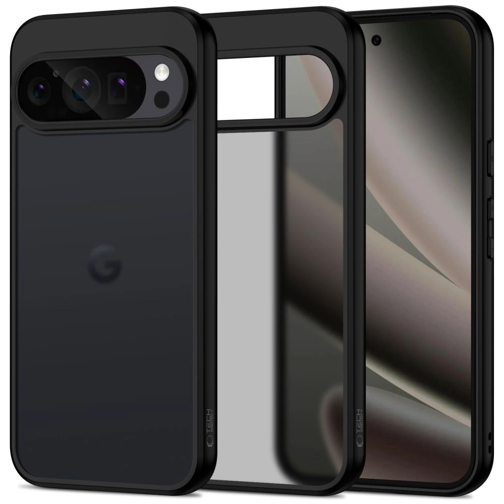 Google Pixel 10 Pro XL Tech-Protect MagMat Case Cover, Matte Black | Telefona Vāciņš Maciņš Apvalks Bamperis