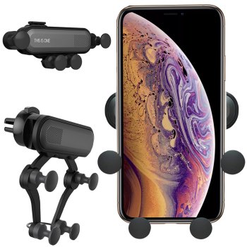 Automašīnas Telefona Turētājs Ventilācijas Režģim | Gravity Car Phone Holder for Air Outlet