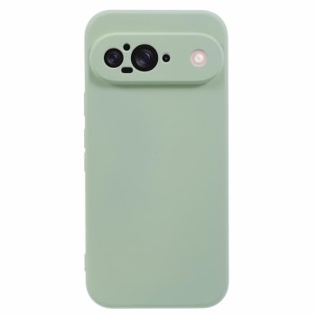 Google Pixel 9 Soft Silicone Anti-Scratch Protective Case Cover, Green | Telefona Vāciņš Maciņš Apvalks Bamperis