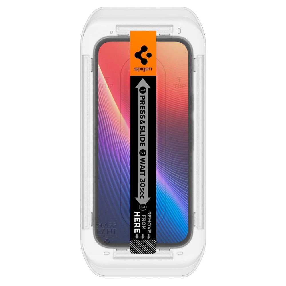 Google Pixel 9a Spigen GLAS.TR "EZ FIT" Tempered Glass Screen Protector 2 pcs. | Telefona Ekrāna Aizsargstikls ar... (0)