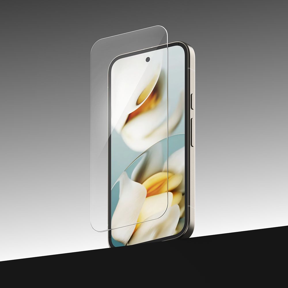 Ringke Easy Slide 2-gabalu rūdītā stikla komplekts Google Pixel 9A | 2-Pack Tempered Glass (1)