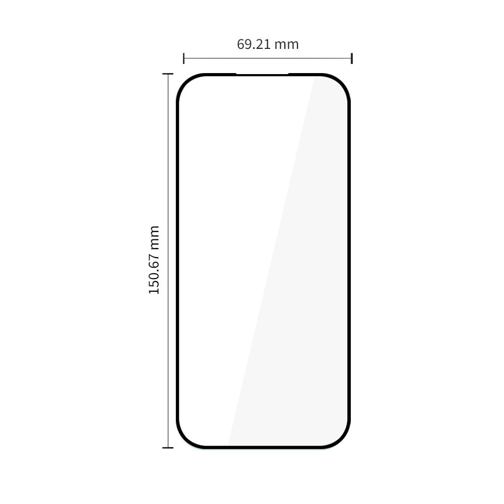 Tech-Protect Glass Fit+ 2 gab. rūdītā stikla aizsargi Google Pixel 9A / 20A telefonam – melni | Tempered Glass... (0)
