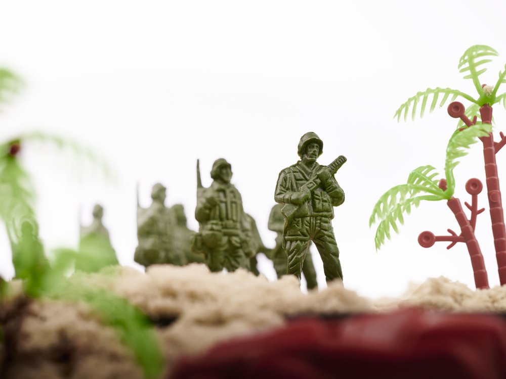 Rotaļu Spēļu Karavīri Ieroči Militārā Spectehnika Komplekts, 307 gab. | Set of Toy Soldiers Military Equipment... (10)