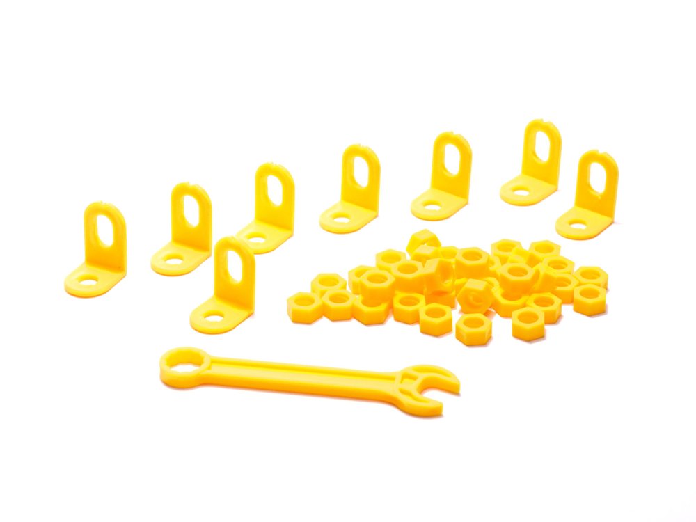 Bērnu Izglītojošs Konstruktors Celtniecības Instrumenti Skrūvgriezis Urbis Skrūves Bloki 261 gab. | Kids... (10)