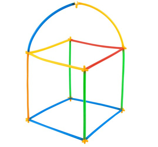 Konstruktors Bloki Salmiņi Komplekts 408 gab. 22408 | Blocks Straws Set (2)