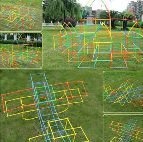 Konstruktors Bloki Salmiņi Komplekts 408 gab. 22408 | Blocks Straws Set (6)