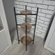 Ruhhy 25627 Ziedu Statīvs Telpaugu Turētājs Mājai un Birojam, 80cm | Flower Stand