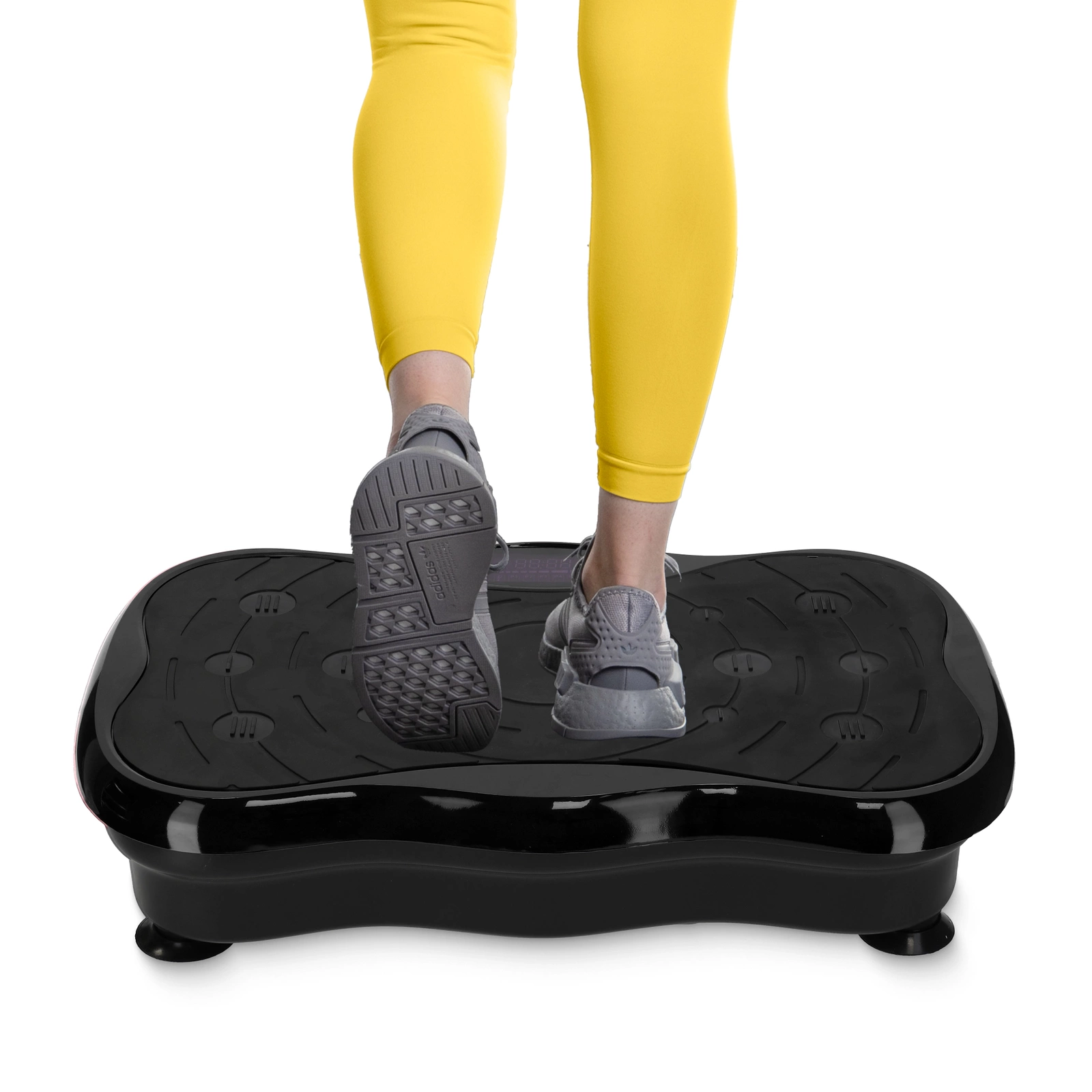 Vibrācijas platforma vingrošanai ULTRA+ 4FIZJO, melna