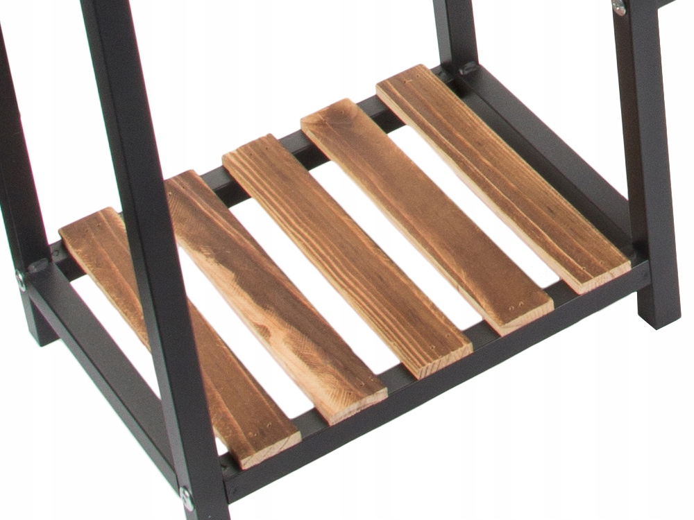 Koka Puķu Plaukts Statīvs, 4 Līmeņu | Wooden Flower Stand (7)