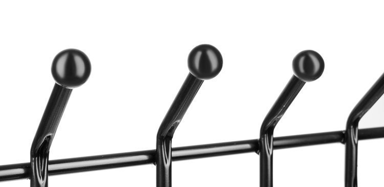 Stāvošs Grīdas Drēbju Pakaramais ar Apavu Plauktiem | Floor Rack Clothes Hanger Stand Rack with Shoe Shelves (6)