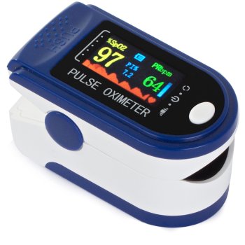 Medicīniskais Pulsa Oksimetrs ar LCD Displeju | Pulse Oximeter Finger LCD Display