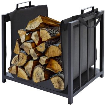 Malkas Uzglabāšanas Metāla Grozs Turētājs Kaminer 24628 | Fireplace Log Holder Firewood Basket