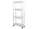 Pārvietojams plaukts uz riteņiem (ratiņi) virtuvei / vannas istabai | Storage Trolley on Wheels