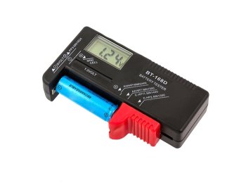 Battery Tester Voltmeter - Baterijas testeris ar LCD ekrānu priekš AA, AAA 9V AG372A