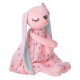 Bērnu Mīksta Plīša Rotaļlieta, 52 cm, Rozā Zaķis | Kids Baby Soft Plush Toy Pink Rabbit