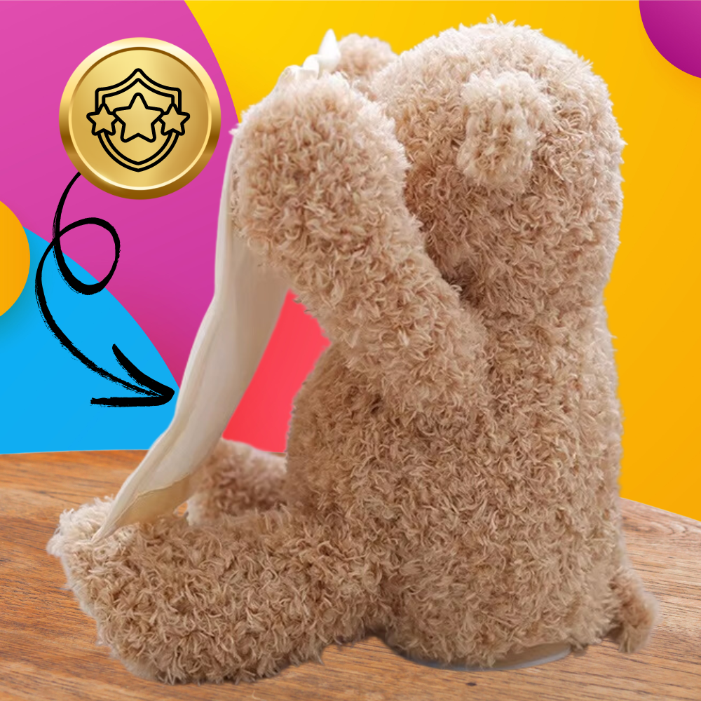 Interaktīvs plīša lācītis kas spēlē paslēpes Kustina ķepas un muti (2)