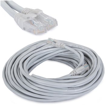 Ethernet Network Cable RJ45 LAN CAT6, 20m | Interneta Kabelis Datortīklu Vads