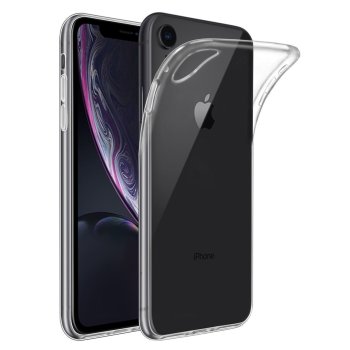 Apple iPhone XR 6.1" Ultraslim TPU Case Cover, Transparent | Caurspīdīgs Silikona Vāciņš Maciņš Apvalks Bampers