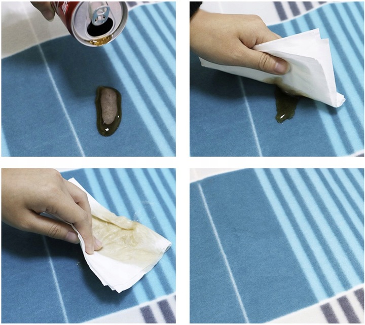 Pludmales Dārza Piknika Saliekams Paklājs Sega, 200x200 cm | Foldable Picnic Blanket (1)