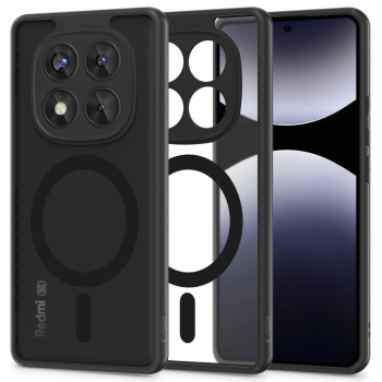 Xiaomi Poco X7 / Redmi Note 14 Pro Tech-Protect MagMat MagSafe Case Cover, Black Transparent | Telefona Vāciņš...
