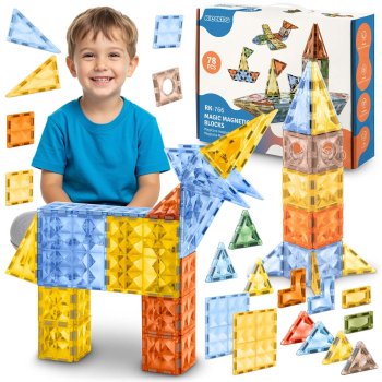 Magnētiskais konstruktors Ricokids RK-766, 70+ detaļas