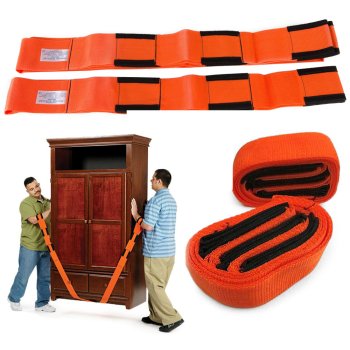 Mēbeļu Nēsāšanas Mēbeļu pārvietošanas siksnas, 2gab | Belts for Carrying Furniture Moving Lifting Strap