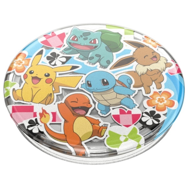 Popsockets 2 Pokemon daudzkrāsu caurspīdīgs turētājs un tālruņa statīvs (1)