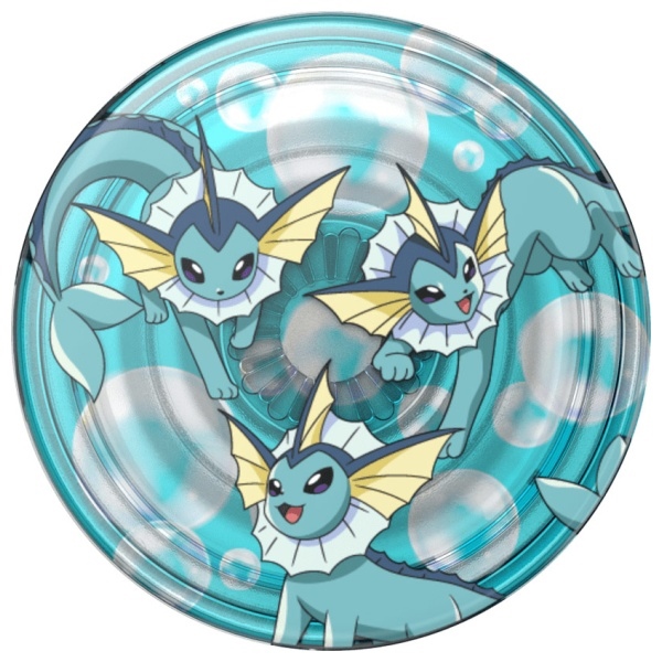 Popsockets 2 Vaporeon Bubbles turētājs un tālruņa statīvs (0)