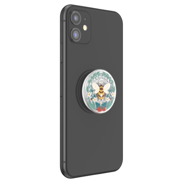Popsockets PlantCore satvērējs Bee Boho tālruņa turētājs un statīvs (0)