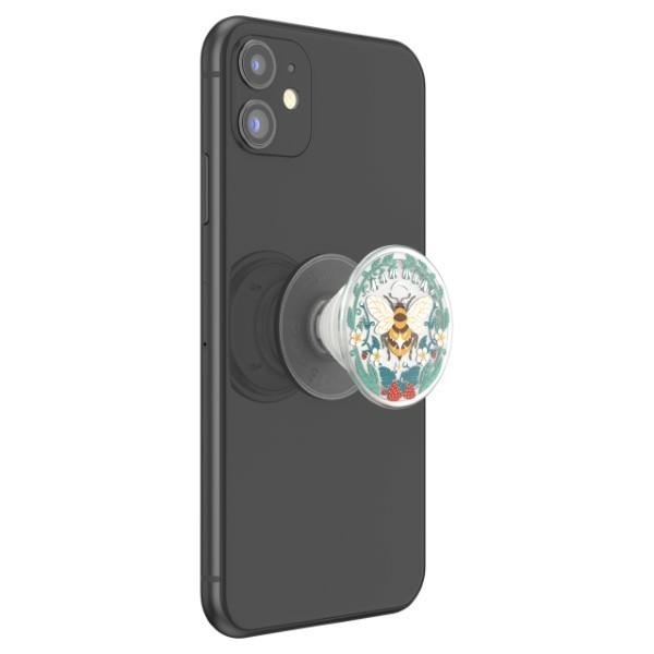Popsockets PlantCore satvērējs Bee Boho tālruņa turētājs un statīvs (1)