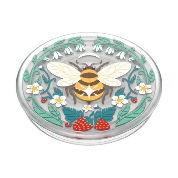 Popsockets PlantCore satvērējs Bee Boho tālruņa turētājs un statīvs (3)