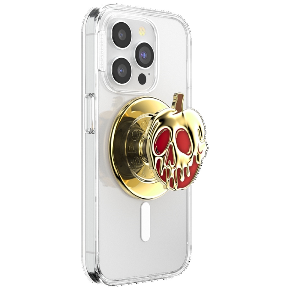 Popsockets apaļš Disney emaljas Poison Apple MagSafe turētājs un tālruņa statīvs (3)