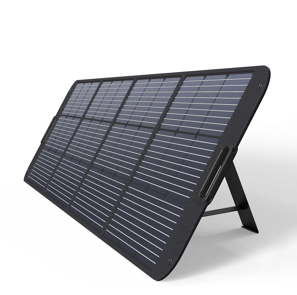 Choetech SC011 saules lādētājs 200W pārnēsājamais saules panelis - melns (0)