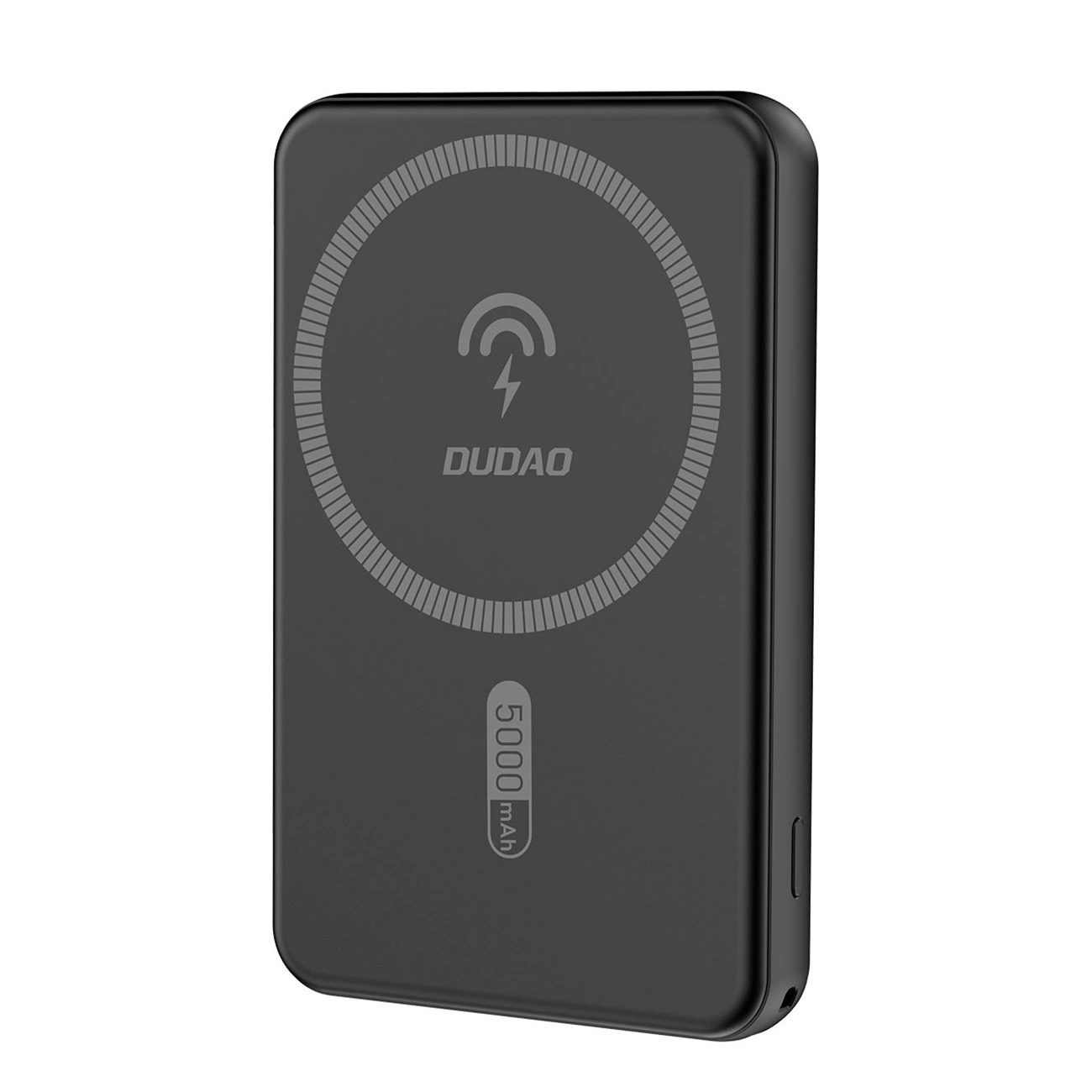 Dudao K14S USB-C / MagSafe bezvadu jaudas banka 20W 5000mAh - melna | Wireless Powerbank Black