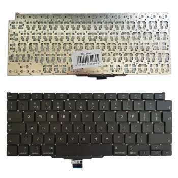 Apple A2179 tastatūra MacBook Air 13, UK izkārtojums, melna