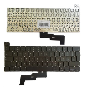 Apple A2289 tastatūra MacBook Pro 13" (2020), UK izkārtojums, melna