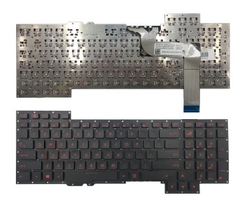 ASUS tastatūra: G751, G751J, G751JL, G751JM, G751JT, G751JY, G751JY | Keyboard ASUS: ROG