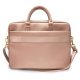 Guess Saffiano Script 16\\\" Portatīvo datoru soma - rozā | Laptop Bag Pink