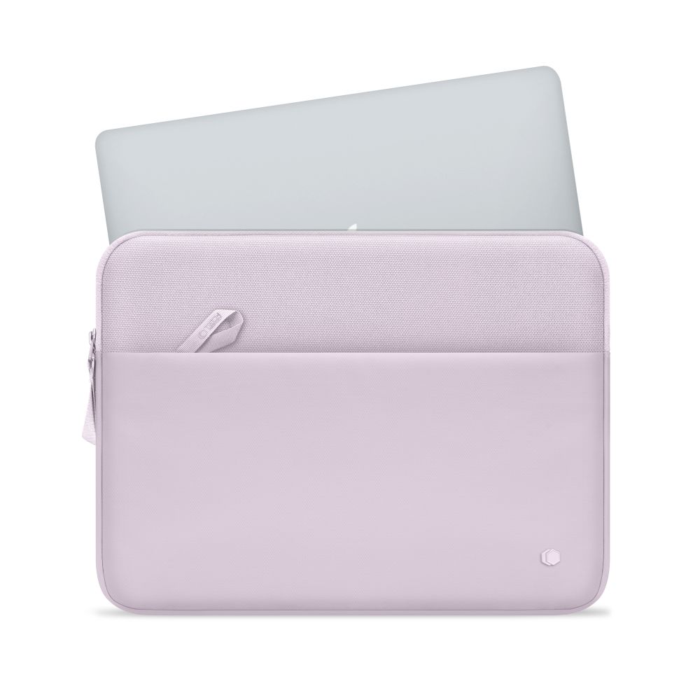 Tech-Protect 13–14" klēpjdatora soma–maciņš – rozā (2)