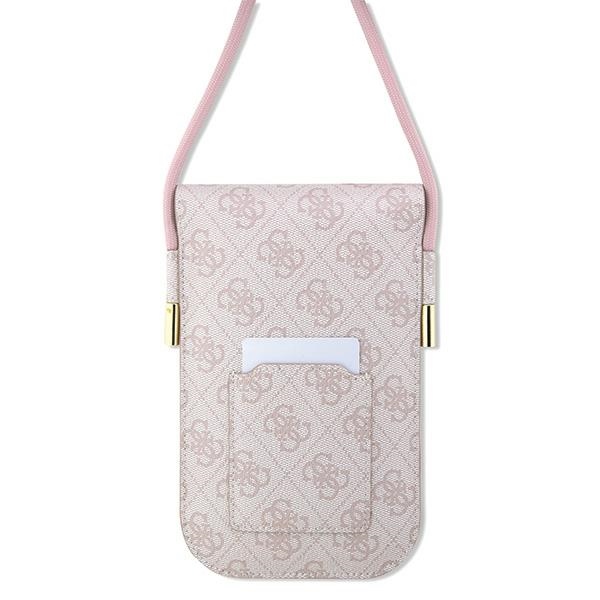 Guess Laptop Backpack Bag Handbag, Pink Metal Script Logo | Datorsoma Tūrisma Skolas Mugursoma (0)