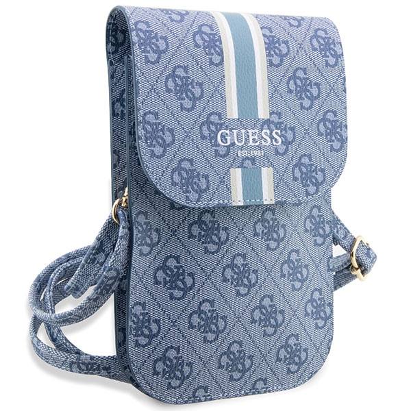 Guess Laptop Backpack Bag Handbag, Blue Stripes | Tūrisma Skolas Mugursoma (1)