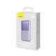 Baseus Bipow Pro portatīvā baterija 10000mAh 20W violetā krāsā ar USB Type A - USB Type C 3A 0,3m kabeli...