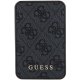 Guess Powerbank 15W GUPB5LP4GEGK 5000mAh black/black 4G Leather Metal Logo