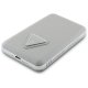 Guess Grained Triangle ārējā baterija ar MagSafe 5000mAh 15W USB‑C – bēša