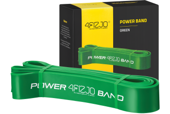 4FIZJO Fitnesa Vingrošanas Gumija Pretestības Slodzes Lente Espanders 45mm, Zaļš | Resistance Loop Power Band